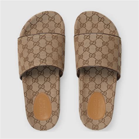 sandalo gucci uomo on feet|Men's Designer Slides .